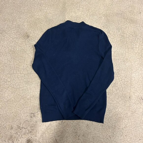 Navy Blue Vineyard Vines Quarter Zip - Picture 5 of 6